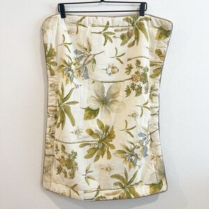 Williamsburg Standard Sham Set Of 2 Palms Yellow Magnolia Southern Florida